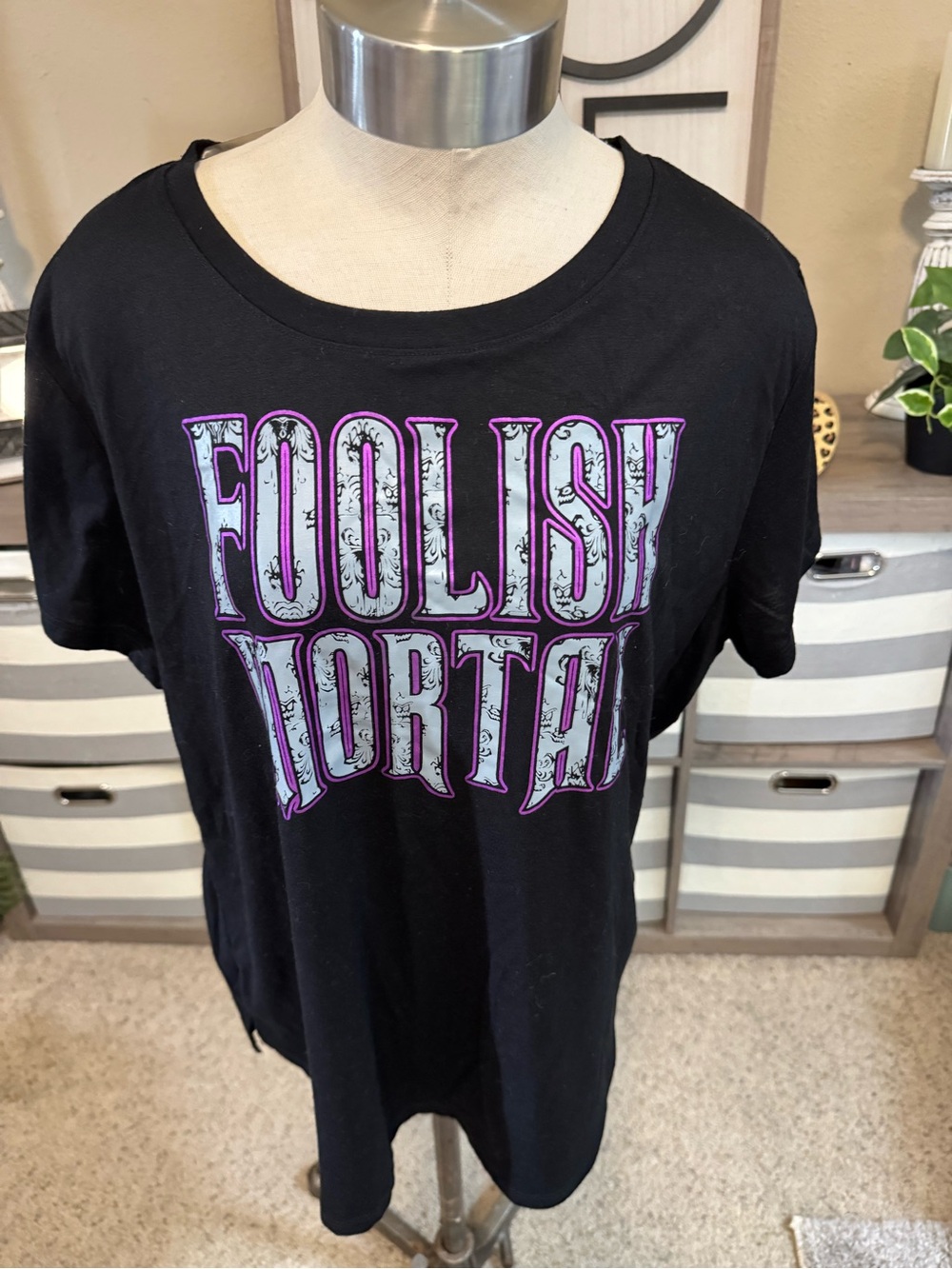 Disney Parks The Haunted Mansion “Foolish Mortal” Women’s Graphic T-Shirt